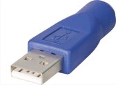 Adapter | USB A Naar Mini Din 6 | Male Naar Female