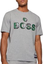 Hugo Boss NBA Basket Boston Celtics T-shirt - Mannen - grijs - groen - wit