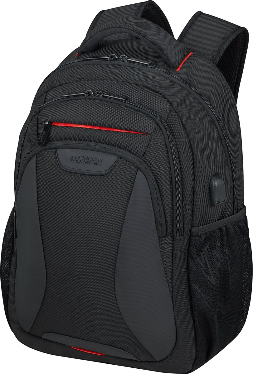 American Tourister Laptoprugzak - At Work Laptop Bp 15.6 Inch Eco Usb Bass Black
