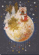 KRALEN BORDUURPAKKET CHRISTMAS TALE - ABRIS ART - borduren met parels