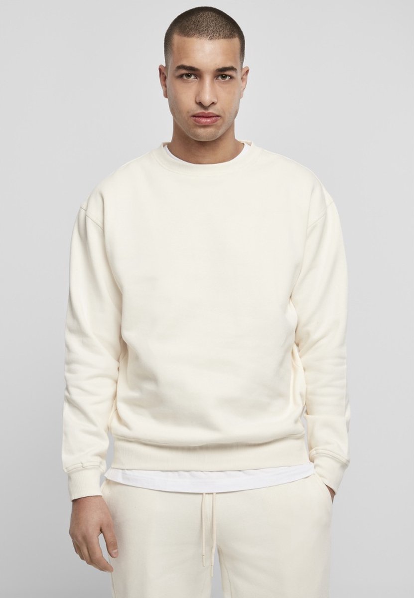 Urban Classics Basic Crew Sweater/trui XL Creme
