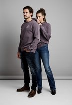 Silvercreek  Logo Crew Sweater  Mannen Purple Light