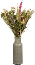 ZynesFlora | Droogboeket | Roze (XL) - 60 cm - Droogbloemen - Gedroogde Bloemen - Droogbloemen Boeket