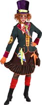 Magic Design Verkleedjurk Mad Hatter Dames Polyester Maat Xs