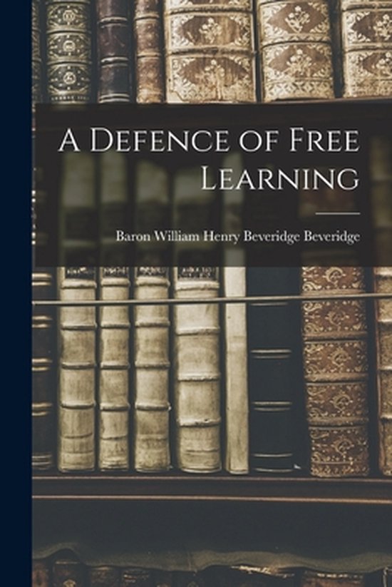 A Defence of Free Learning - cover
