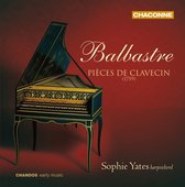 Sophie Yates - Balbastre: Pieces de Clavecin (1759) (CD)