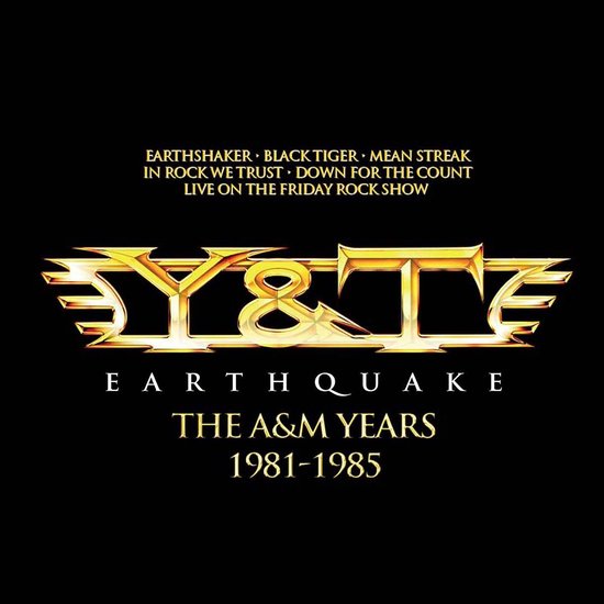 Y & T - Earthquake - The A&M Years (4 CD)