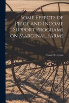 Some Effects of Price and Income Support Programs on Marginal Farms; 451