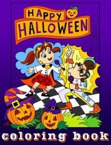 Halloween Coloring Book For Kids