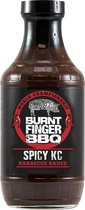 Burnt Finger Spicy KC BBQ sauce 544g - Saus en Dip - Barbecue Saus - Bbq dip