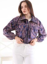 Sweater met rits - Violet/Paars