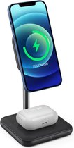 2 in 1 Magnetic Wireless Charging Docking - 2 in 1 Magnetisch draadloze oplader docking - - Airpods of TWS