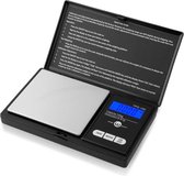 BOTC Digitale Precisie Keukenweegschaal - 600 g / 0,1 g - Van 0,1 tot 600 gram - Pocket Mini Scale -Zwart