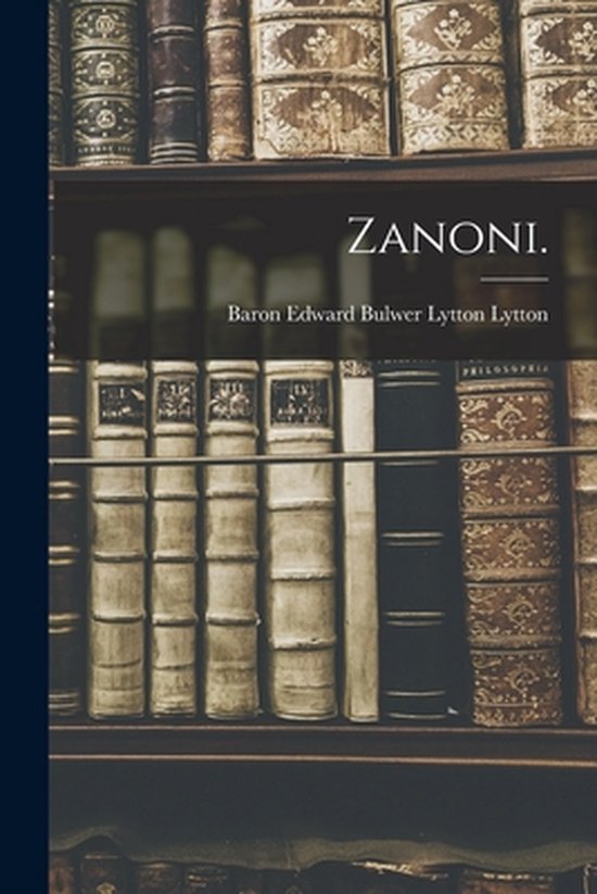 Zanoni. - cover