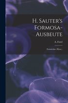 H. Sauter's Formosa-Ausbeute