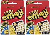 2xPack Mattel Official Emoji Uno Kaarten