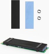 Heat Pipe M2 Dissipateur Koper SSD Cooler 2280 M.2 Radiateur NVMe NGFF PCI-E Aluminium M2 Cooling Pad