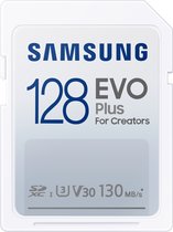 Bol.com Samsung EVO plus SDXC - Geheugenkaart - 128 GB aanbieding