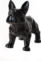 Zwarte Franse Bulldog 50x22x38cm | Artwork | Kunstbeeld | honden beelden | premium beelden | Dieren beelden