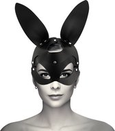 COQUETTE ACCESSORIES | Coquette Vegan Leather Mask With Bunny Ears
