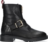 Haboob Sono Enkelboots -  Enkellaarsjes - Dames - Zwart - Maat 37