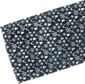 Unique Living | Tafelloper Bernt 45x150cm dark blue