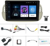Système multimédia Dakta® Fiat | avec caméra de recul | Fiat 500 | Avec appareil photo + GPS | Bluetooth | Autoradio