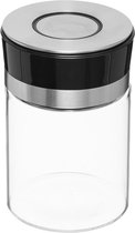 Five® Glazen voorraadpotten met drukknop - 169214 - Met deksel, Vaatwasserbestendig, Magnetronbestendig, Luchtdicht, Diepvriesbestendig, BPA-vrij