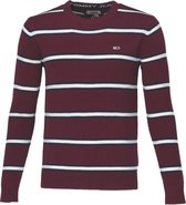 Tommy Jeans Pull Bordeaux