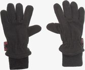 Heat Keeper kinder fleece handschoenen - Zwart - Maat 146/152