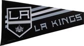 USArticlesEU - Los Angeles Kings - LA - NHL - Vaantje - Ijshockey - Hockey - Ice Hockey -  Sportvaantje - Pennant - Wimpel - Vlag - Zwart/Wit/Grijs - 31 x 72 cm