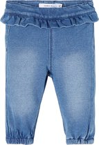 name it NBFBIBI DNMATORINAS SWE PANT NOOS Meisjes Jeans - Maat 68