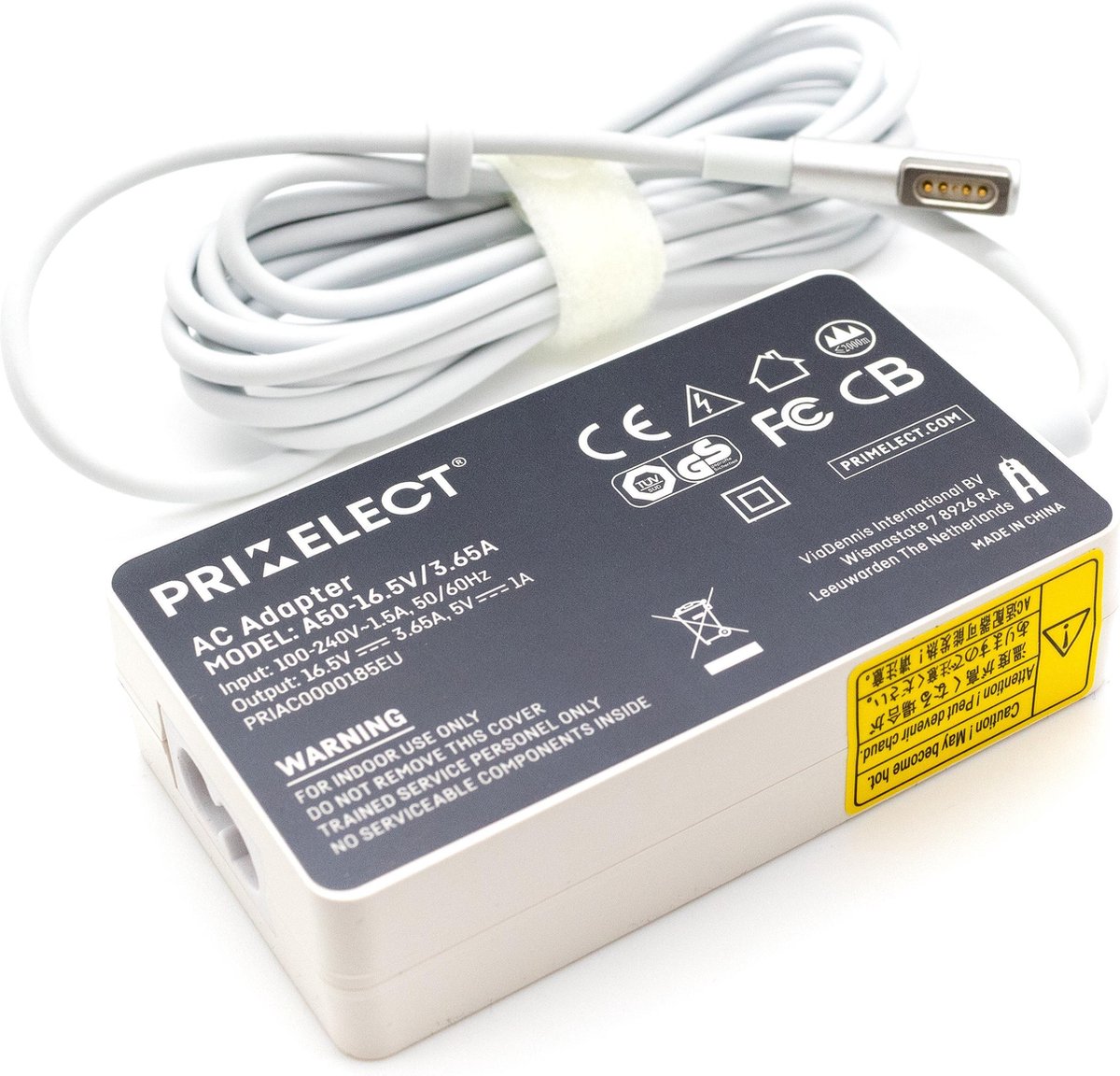 Câble Alimentation secteur (16.5V;60W) pour Apple MacBook 13 A1342