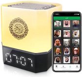 Bol.com EQUANTU - Athan Klok - Koran lamp - Azan speaker - Koran speaker - Touch Led lamp - Bluetooth luidspreker - Draadloos - Koran Multicolor Nachtlamp - App Control - 18 reciteurs - 14 vertalingen - Hadith - Roqia - Rechthoekig aanbieding Bol.com EQUANTU - Athan Klok - Koran lamp - Azan speaker - Koran speaker - Touch Led lamp - Bluetooth luidspreker - Draadloos - ... aanbieding
