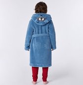 Woody badjas - lichtblauw - 212-1-ROM-M/858 - maat 116