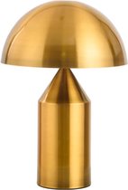 Atollo Tafellamp - Paddenstoel lamp - Goud - Design lamp - Bureau lamp - Dressoir lamp- Inclusief lichtbron