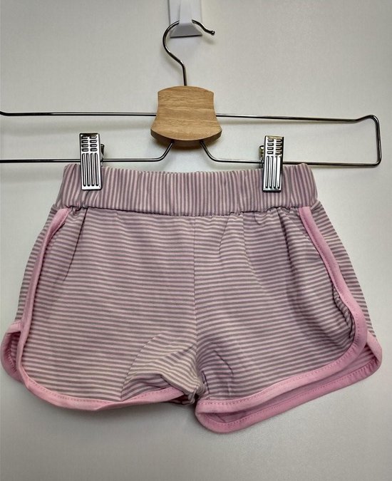 Short Filles Happy gris rose clair 122/128