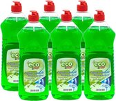 Eco Top Afwasmiddel Appel 6 x 1L - Voordeelverpakking