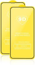DrPhone FCG 9D Glazen Screenprotector- Geschikt voor iPhone 12/12 Pro 6.1 Inch – Volledige bescherming