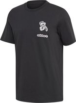 adidas Originals Goofy Tee T-shirt Mannen Zwarte Xs