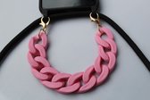 bebeautiful decoratieve ketting voor telefoon pink