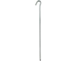 6x Stuks rotspennen/tentharingen metaal halfrond 30 cm - Kampeer artikelen voor tent of windscherm — afbeelding 3