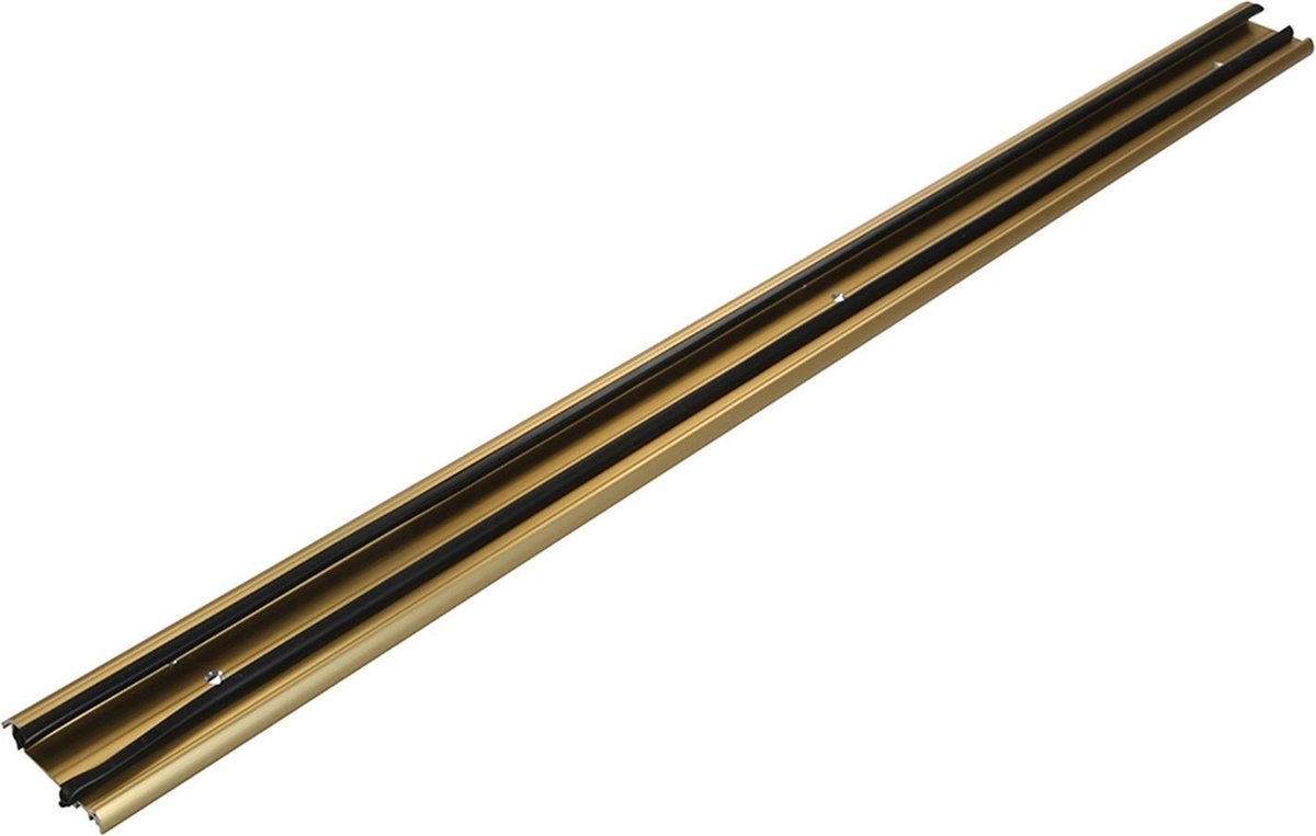 Fixman Tocht en regen profiel voor deuren, 914 - 62 mm. - Goud Kleurig