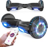 Evercross Hoverboard 6.5 Inch | Flits Wielen | Bluetooth Speaker | LED verlichting | Zwart