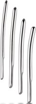 Sinner - Metalen Dilator Set 4 Stuks - BDSM - SM toys