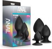 Anal Adventures Platinum - Stout Anaal Plug Set - Sextoys - Anaal Toys