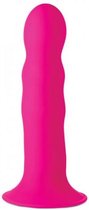Squeeze-It Wavy Dildo - Roze - Sextoys - Dildo's