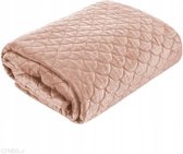 Lucy’s Living luxe JASMIN Beddensprei Roze - 170x210 cm – bedsprei 2 persoons - beige – beddengoed – slaapkamer – spreien