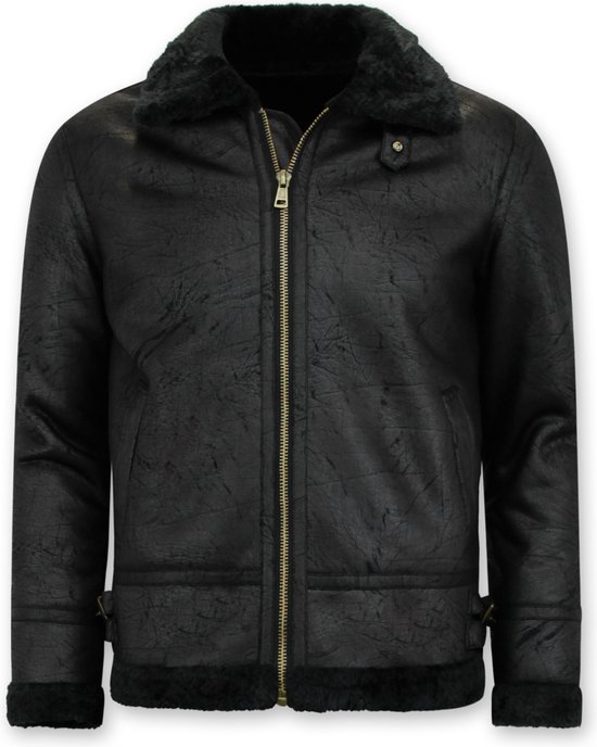 Tony Backer Shearling jacket - Lammy Coat - Black Jacket / Men Winter Jacket Men Jacket Taille S