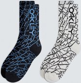 Oakley Crackle Printed Socks/ Black Crackle Print - FOS900733 9EU